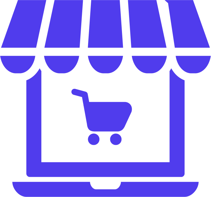 Icon depicting Terracor's integration with various online marketplaces